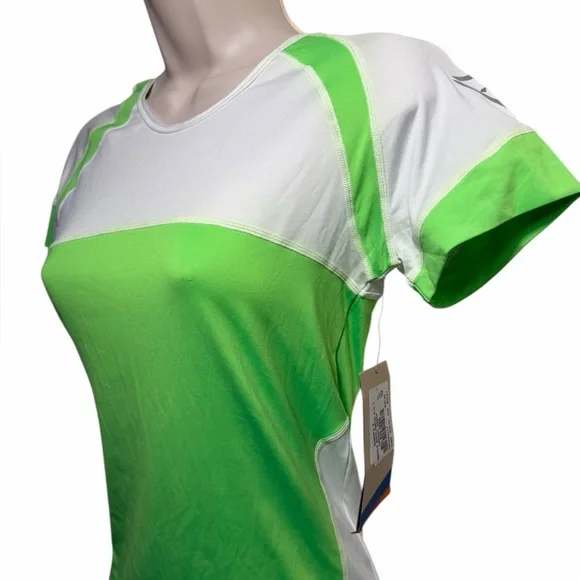 Brooks nightlife equilibrium High Visibility Running T-shirt women small - Picture 2 of 14